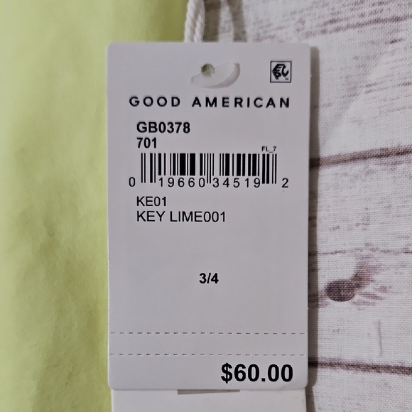 Good American Light Yellow Bodysuit - Picture 8 of 8